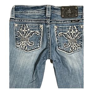 HP🎉 Miss Me Sz 26 cropped low rise skinny jeans - EUC